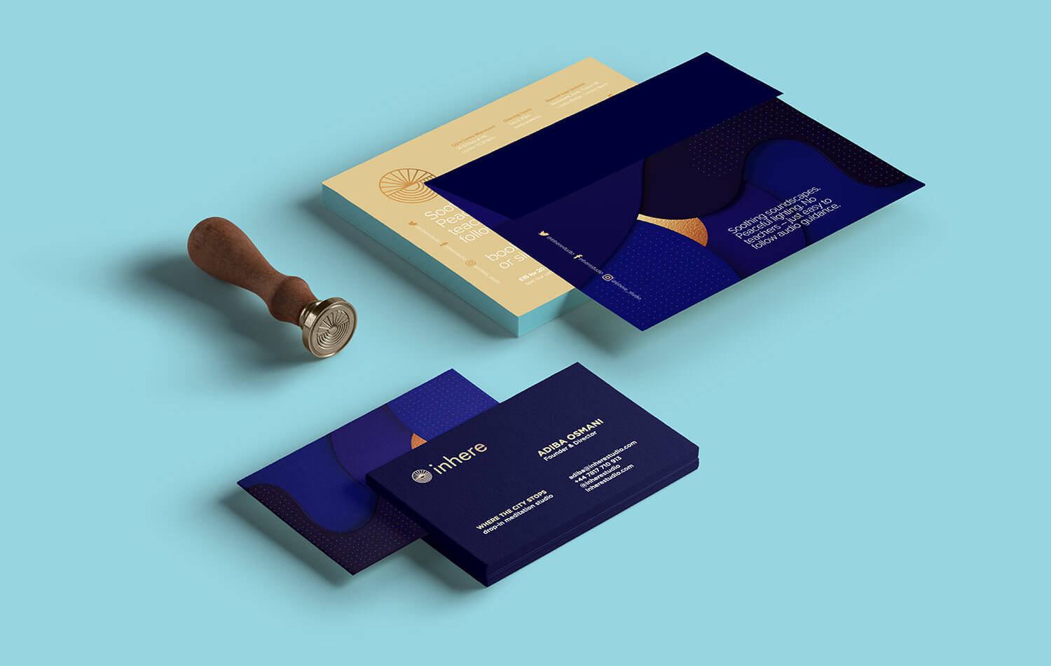 Inhere - branding for new London meditation studio